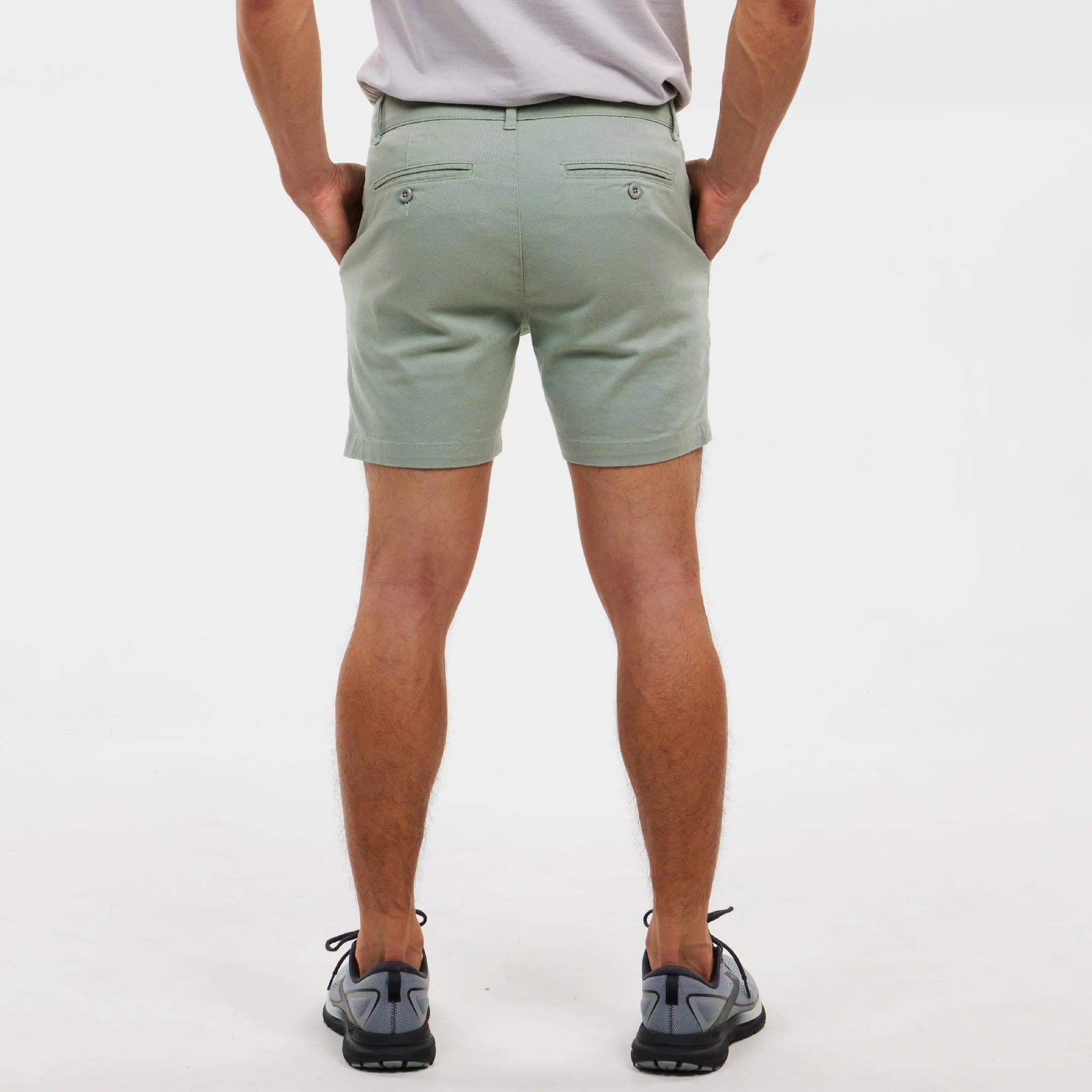 5" Sage Breeze Lightweight Stretch Chino Short