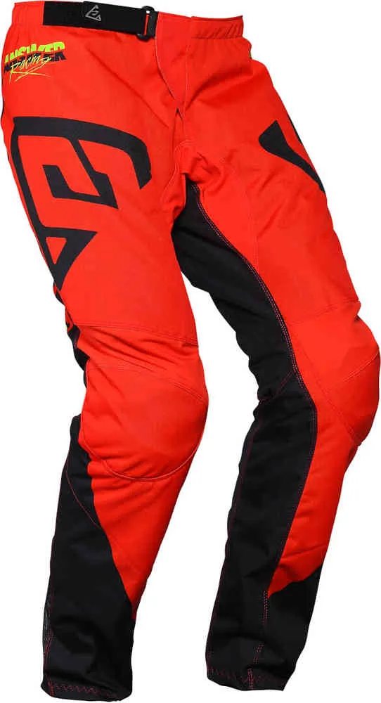 Answer Syncron Pro Glow Answer Racing Motocross Pants, Red/Black