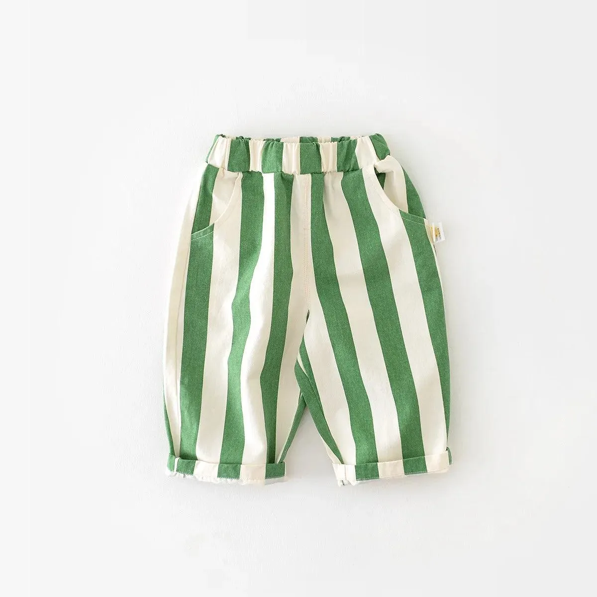 Autumn Striped Casual Pants