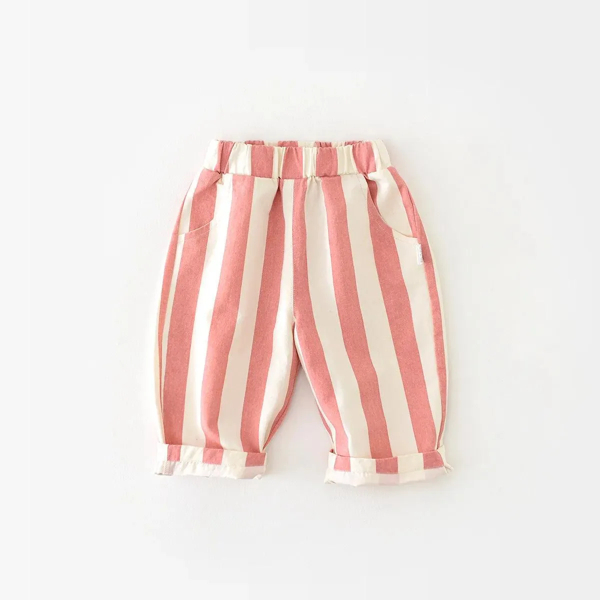 Autumn Striped Casual Pants