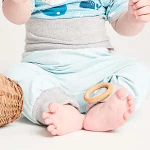 Baby pants "Baby Blue/Grey"