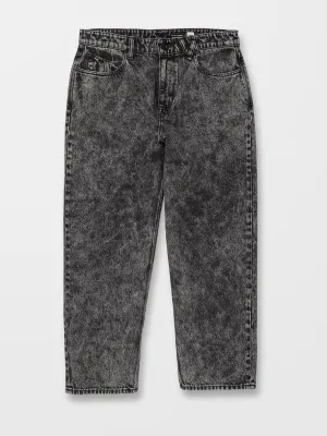 BILLOW TAPERED JEANS - LIGHT ACID BLACK