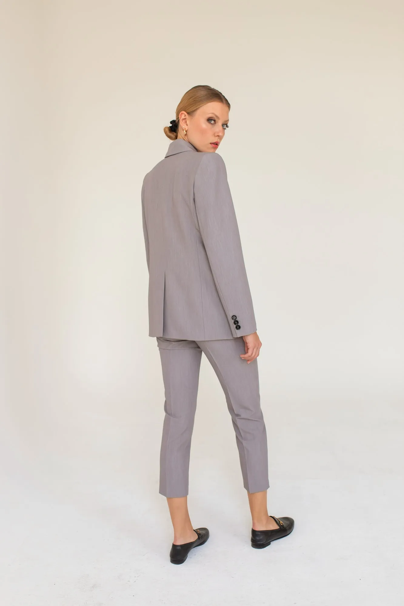 Cigarette Pants Grey