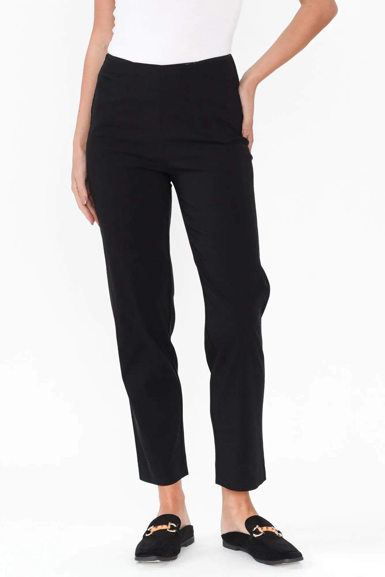 Cody Black Stretch Pants