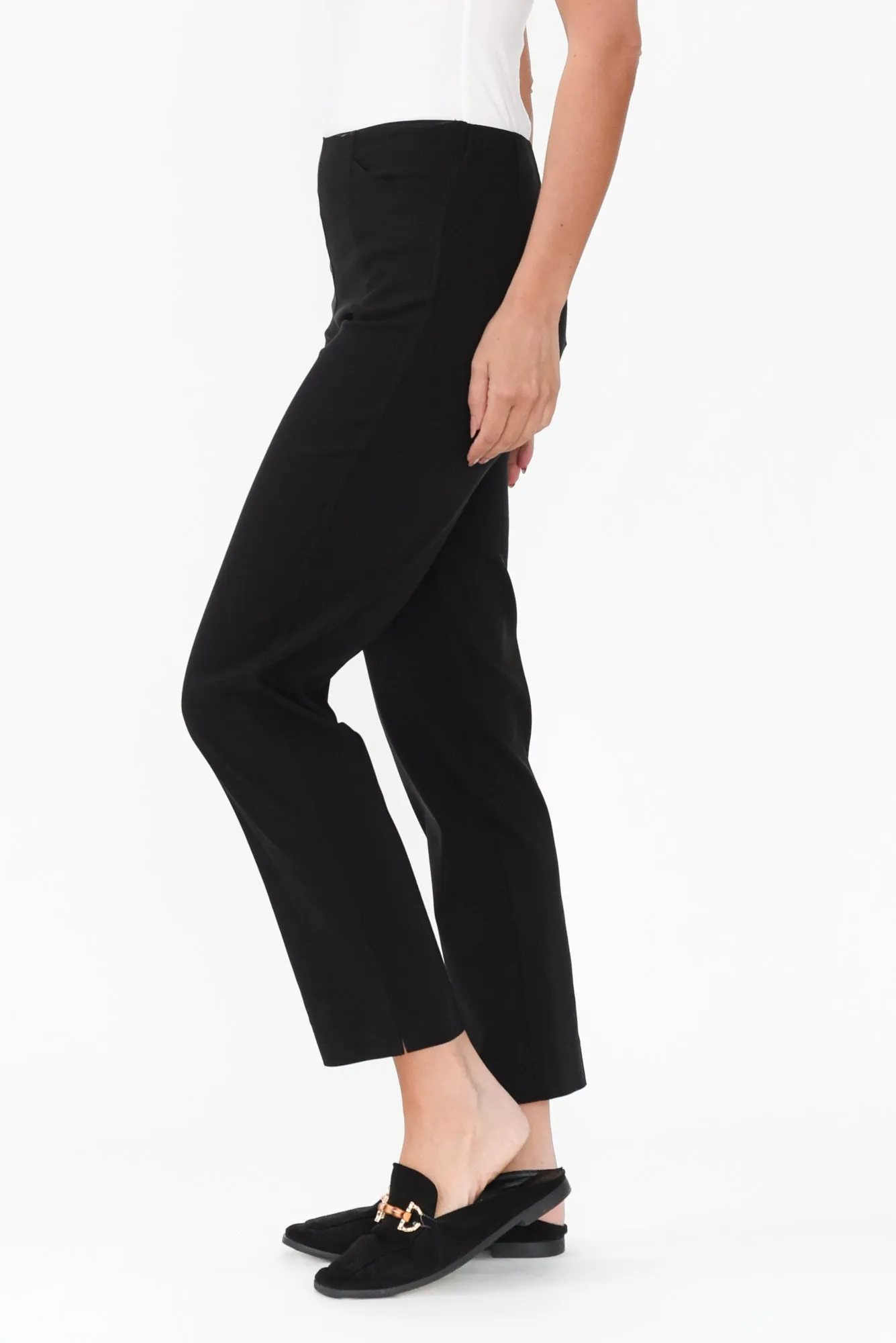 Cody Black Stretch Pants