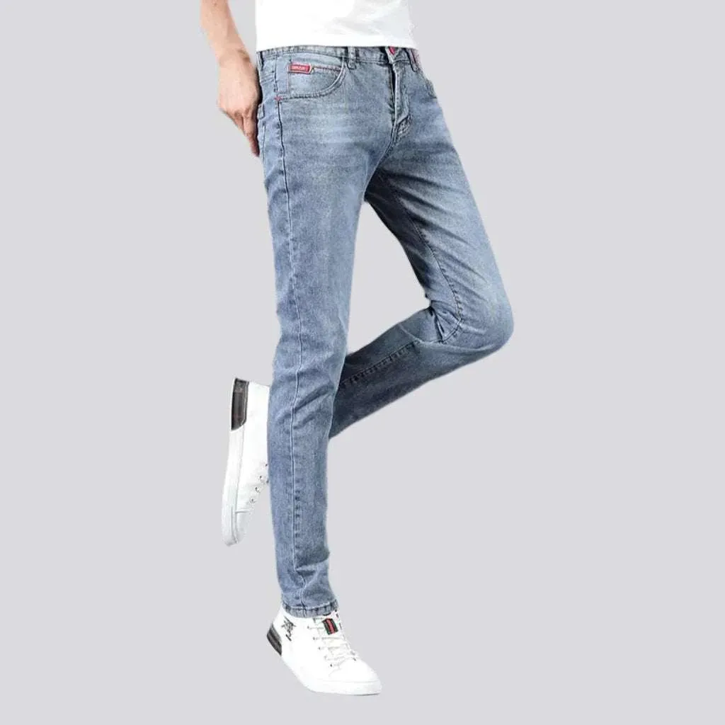 Comfortable men's casual jeans