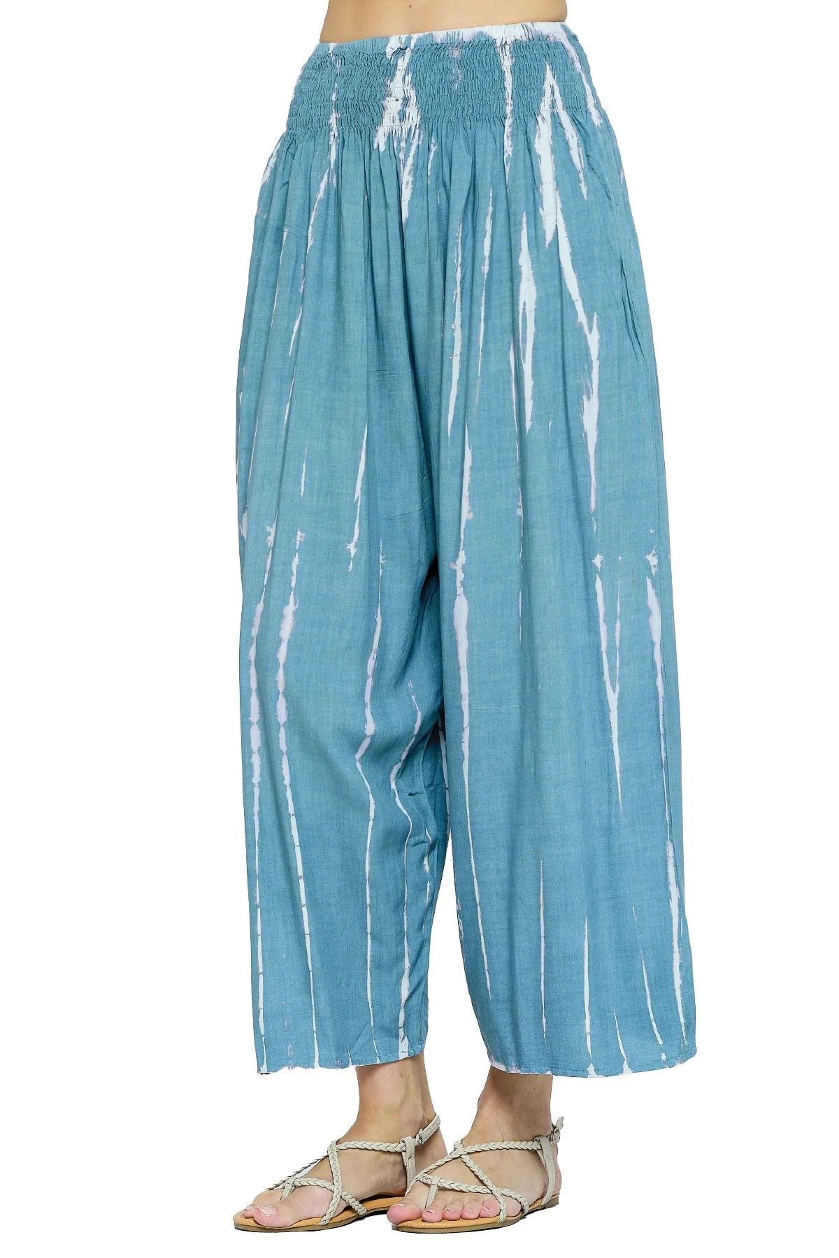 Cropped Pants Tie Dye