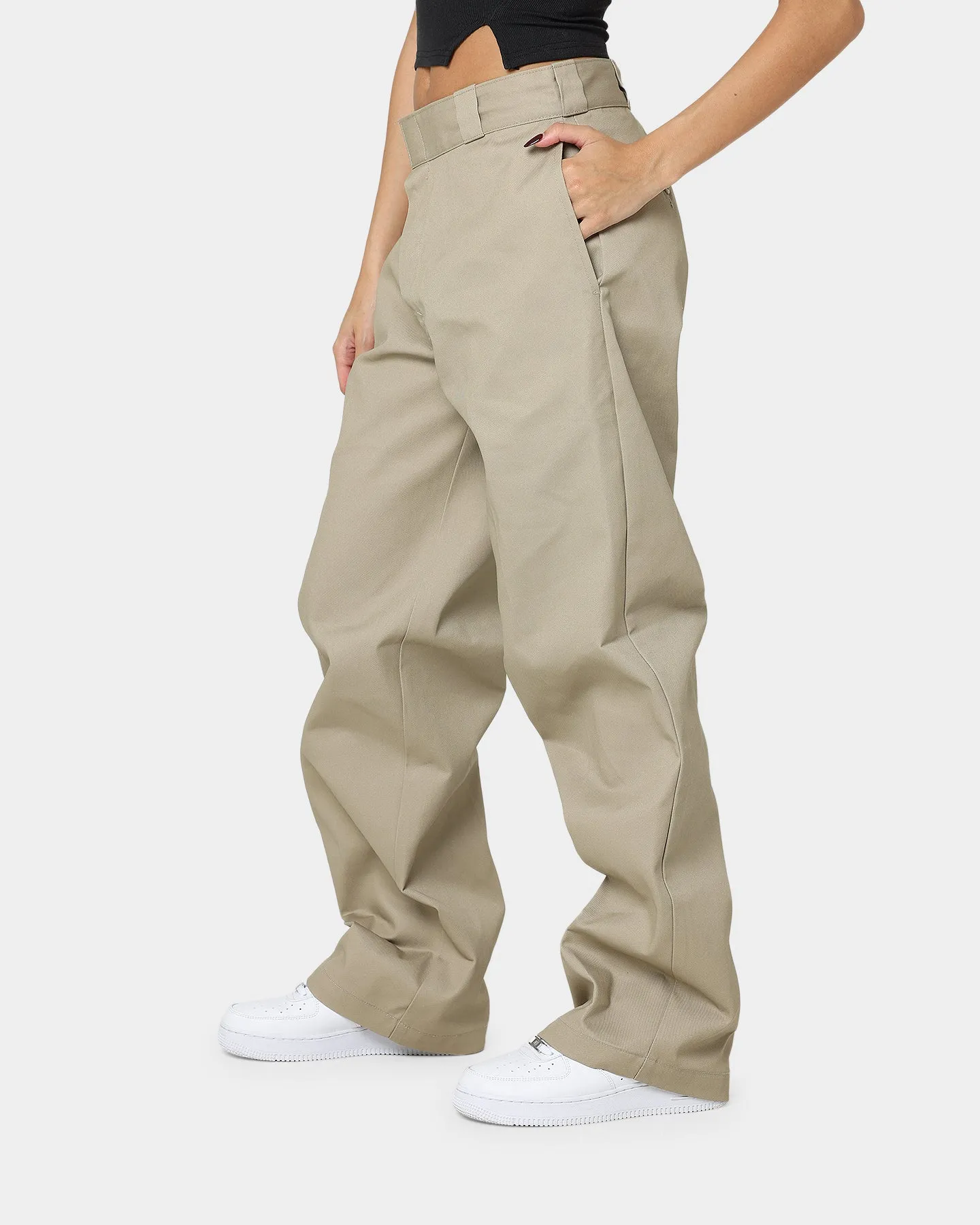 Dickies Super Baggy Loose Fit Work Pants Khaki