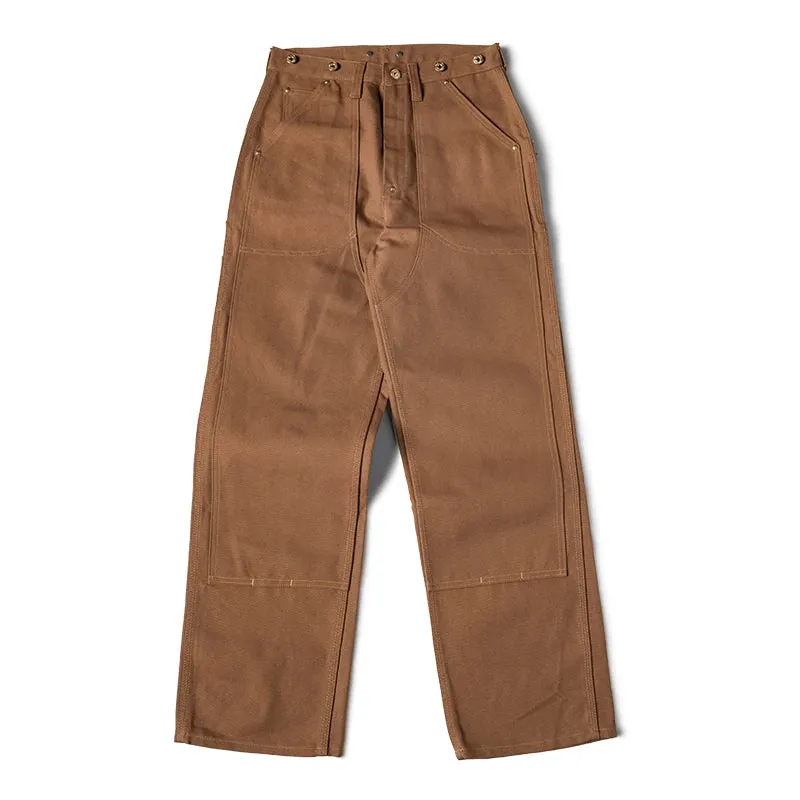 Double Knee Duck Canvas Logger Carpenter Work Trousers