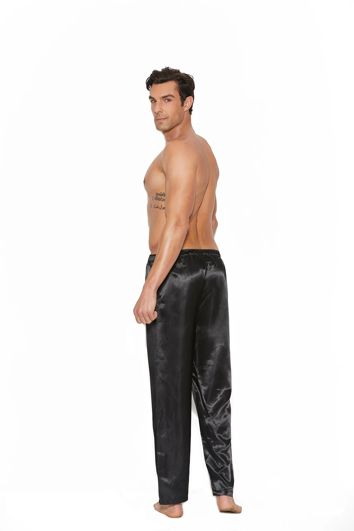 Elegant Moments Charmeuse Satin Mens Pants