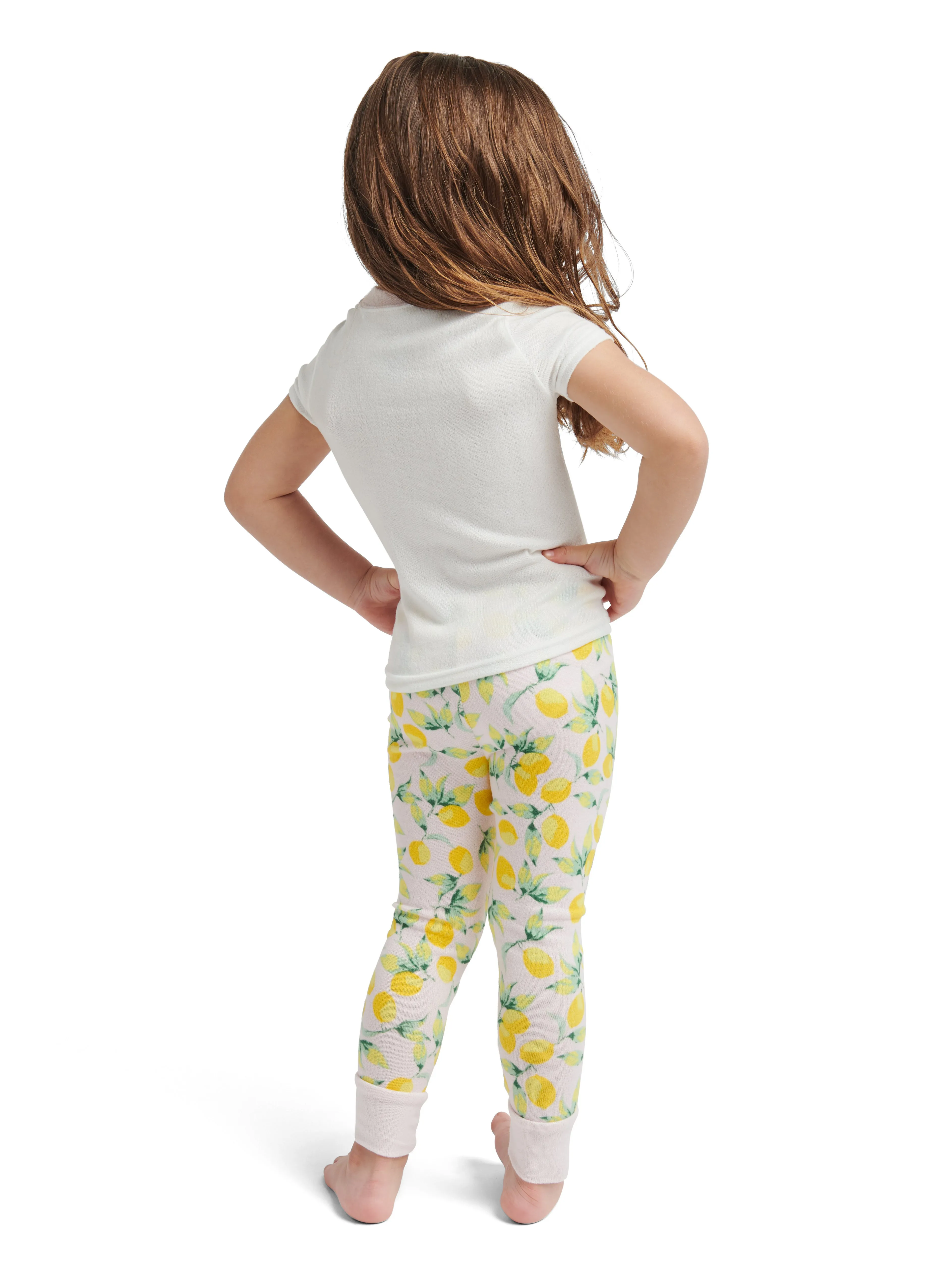 Girl's "MAMAS MAIN SQUEEZE" Short Sleeve Tee and Jogger Pajama Set