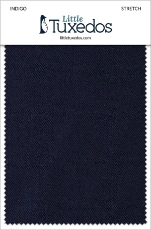 Indigo Stretch Fabric Swatch