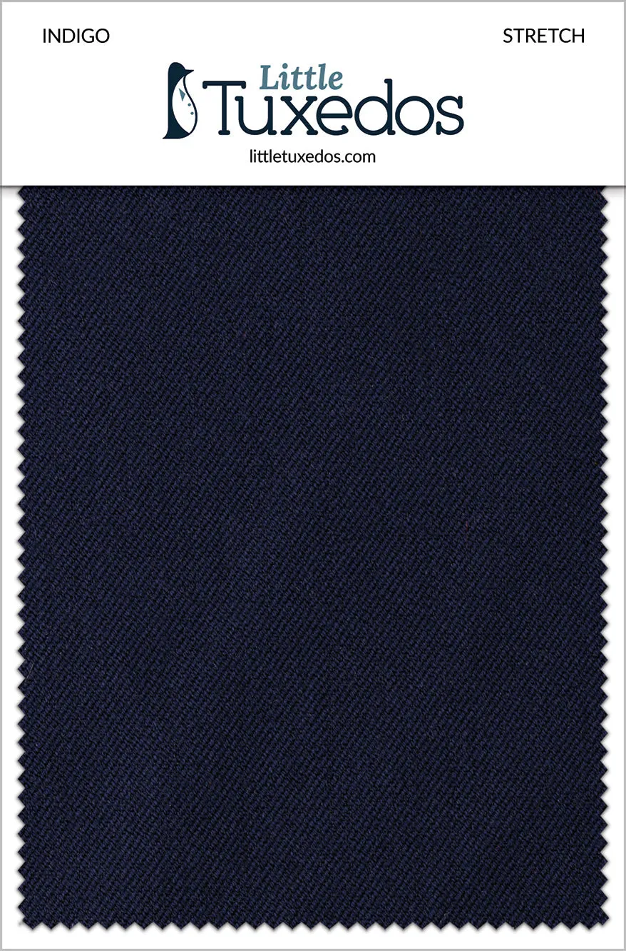 Indigo Stretch Fabric Swatch