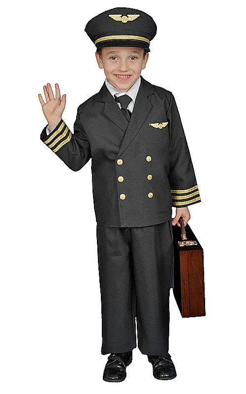 Kids/Toddlers Deluxe Pilot Costume