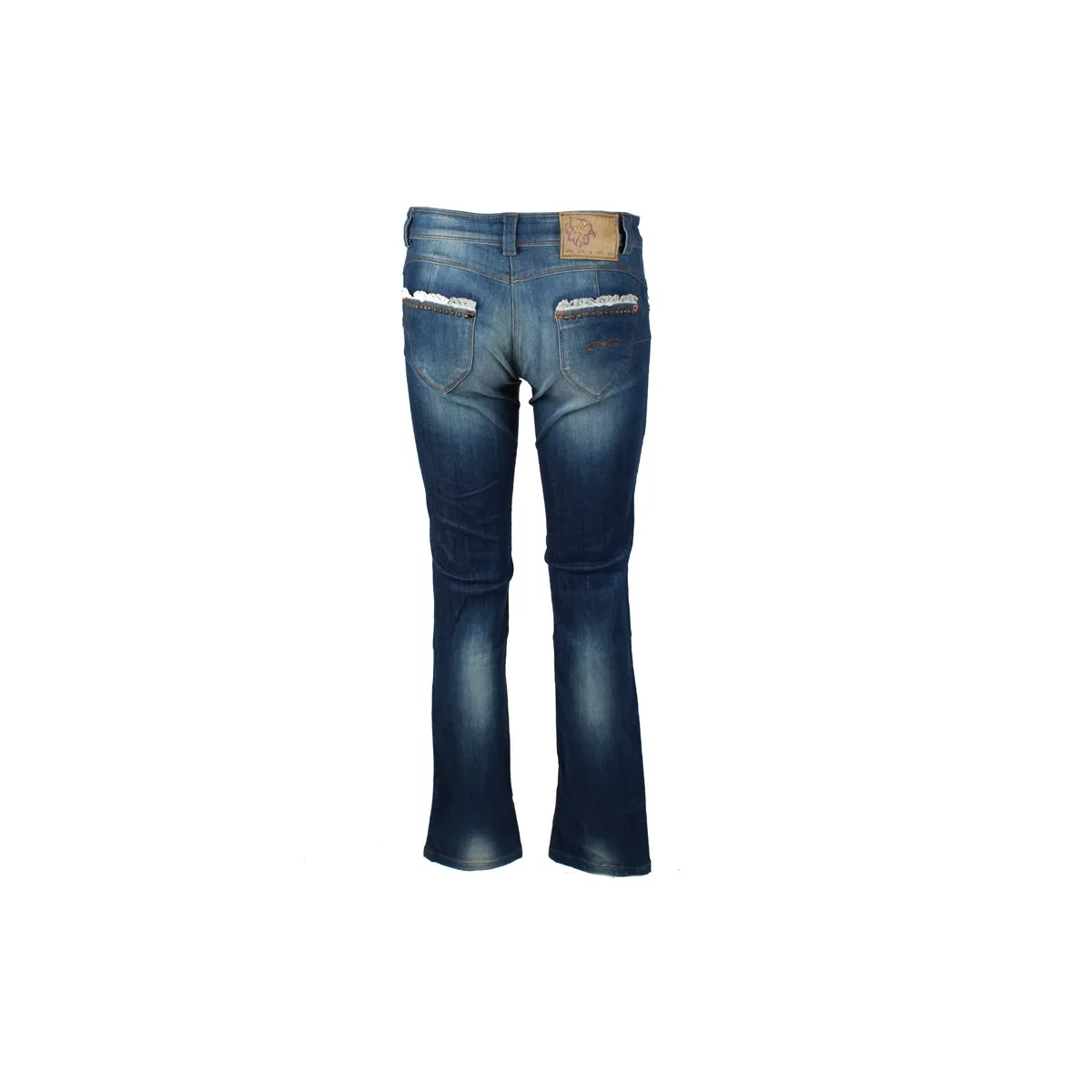 LADIES BELL BOTTOM TROUSERS BY ANIMO. MOD. NERVESA ANIMO - COLOUR. JEANS