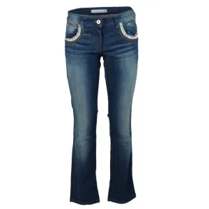 LADIES BELL BOTTOM TROUSERS BY ANIMO. MOD. NERVESA ANIMO - COLOUR. JEANS