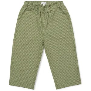 Lalaby Green Check Frankie Pants