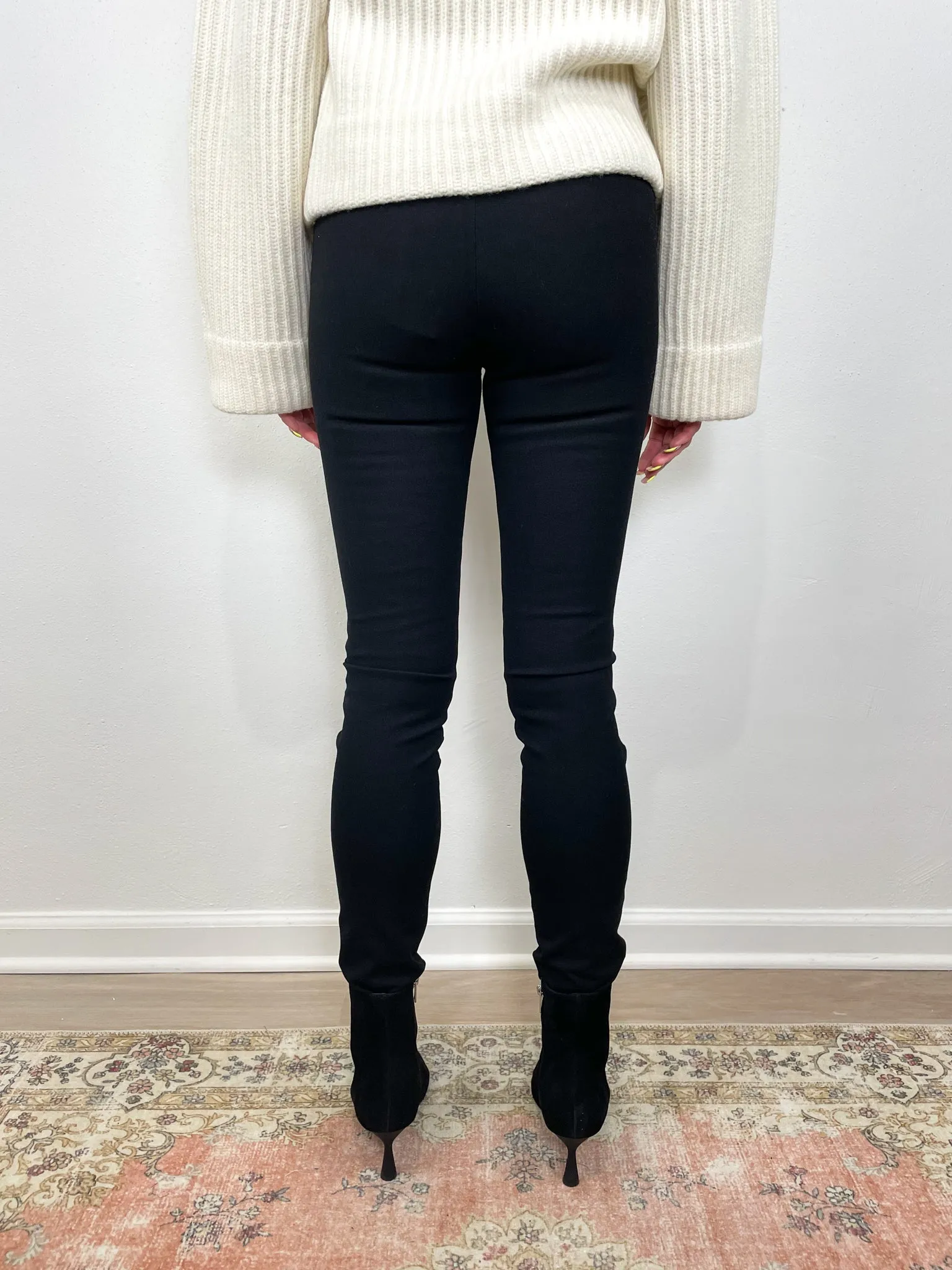 Legging in Gabardine Black by Joseph