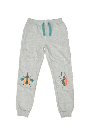 Little Kid's Bee Printed Fleece Jogger pants