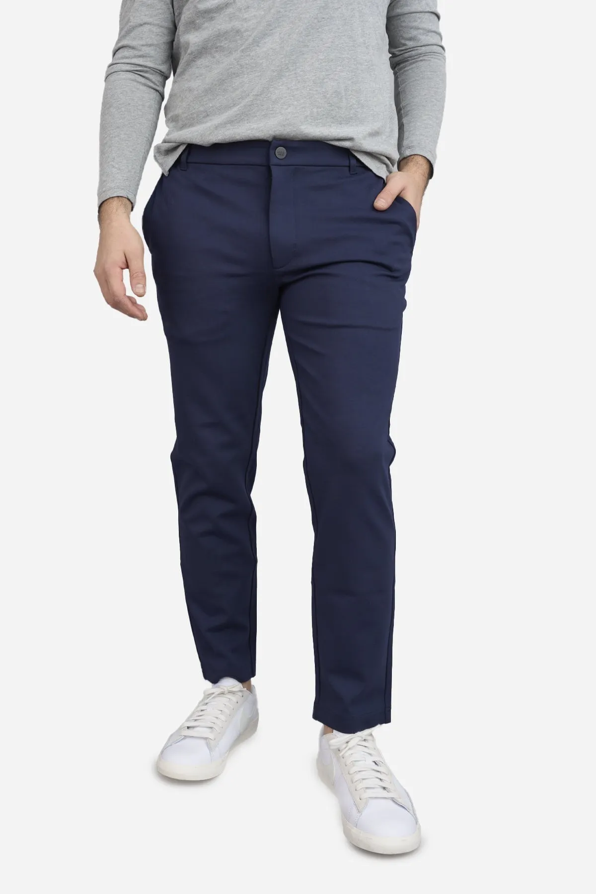 Mason Omni-Stretch Knit Pants Navy