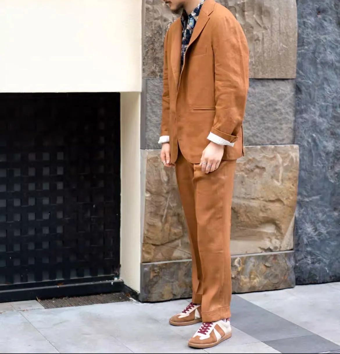 Men's Linen Suit Pants