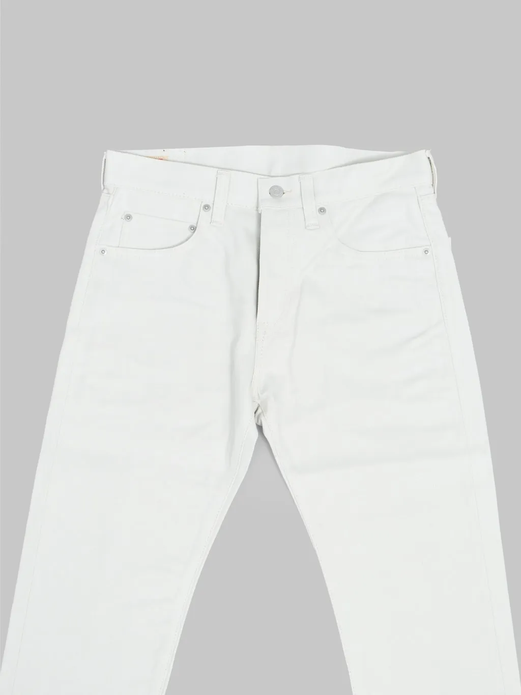 Momotaro 0306-IVO 13oz Ivory Denim Tight Tapered Jeans