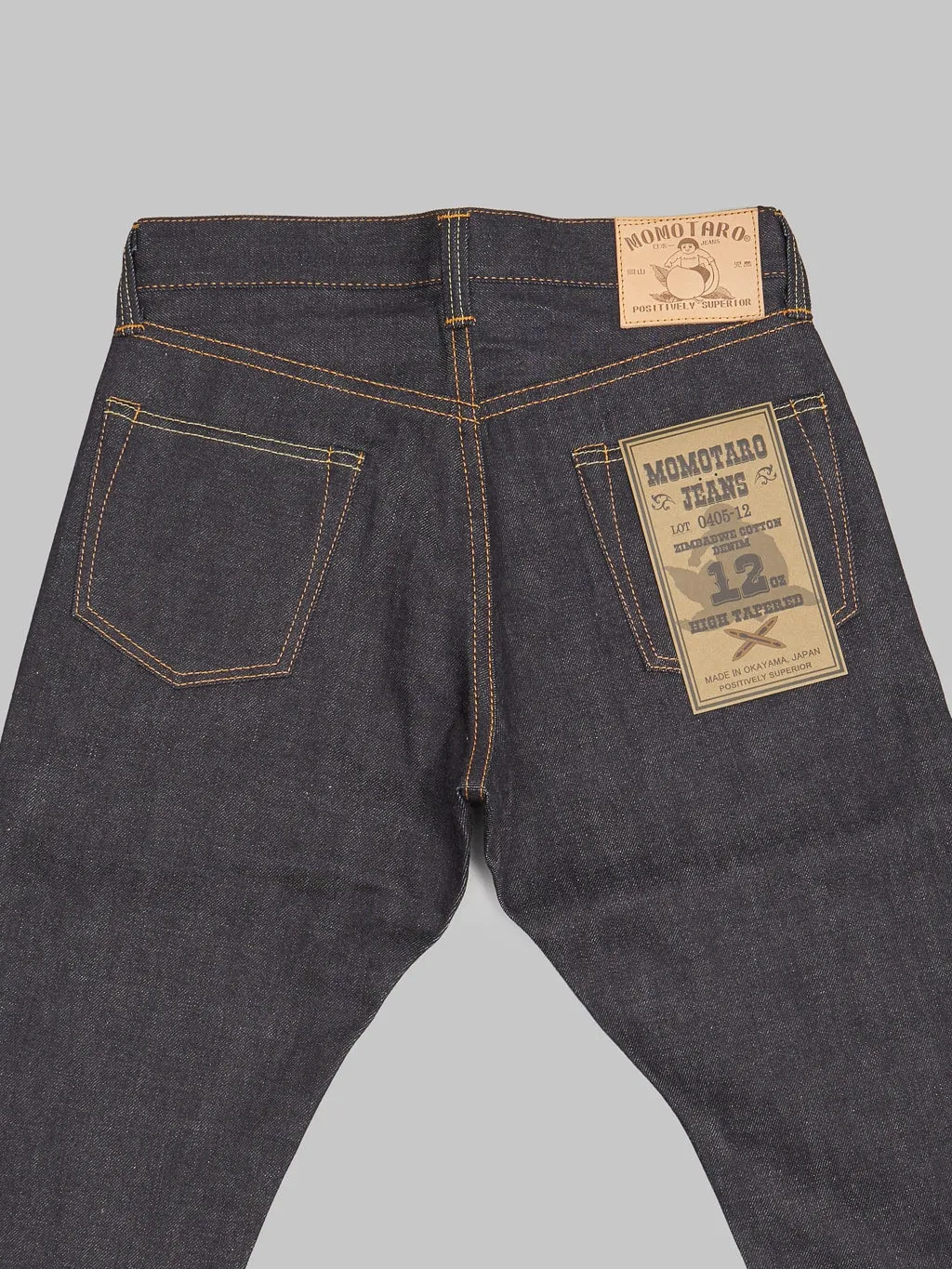 Momotaro 0405-12 12oz High Tapered Jeans