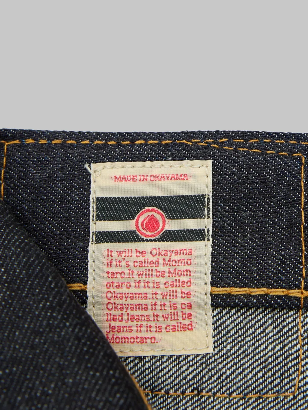 Momotaro 0405-12 12oz High Tapered Jeans