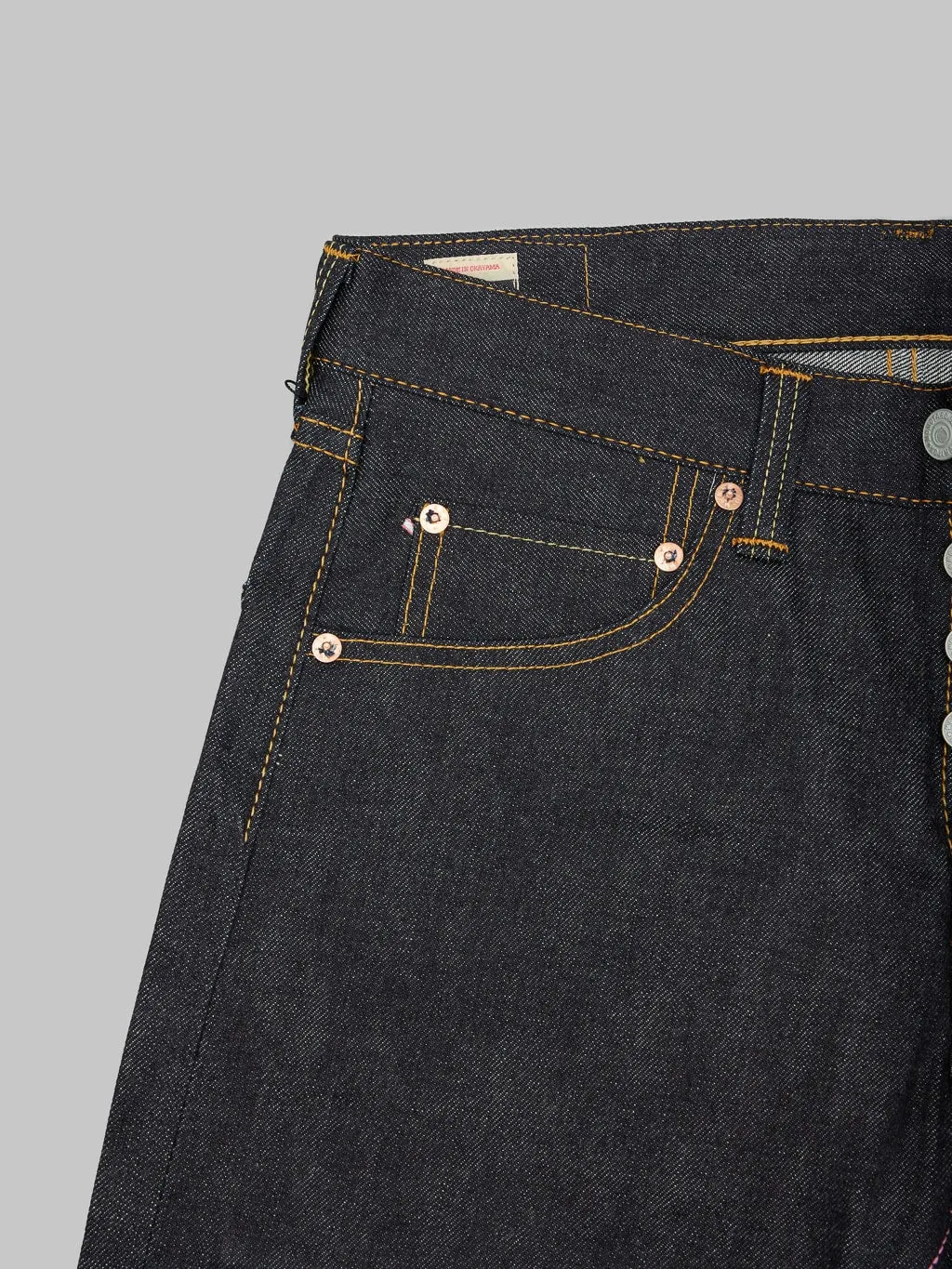 Momotaro 0405-12 12oz High Tapered Jeans