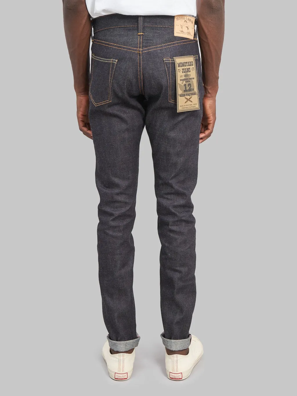 Momotaro 0405-12 12oz High Tapered Jeans