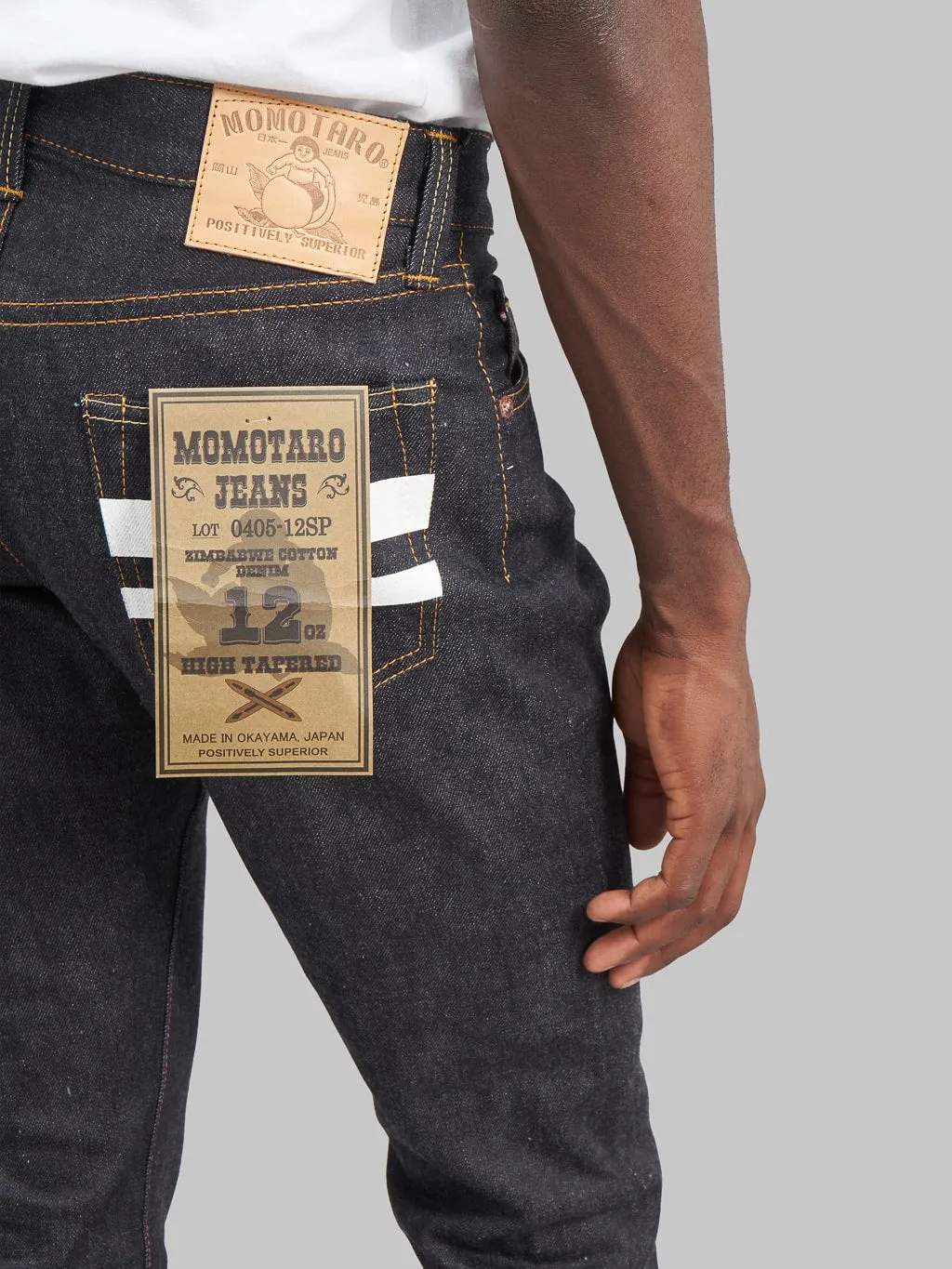 Momotaro 0405-12SP Going To Battle 12oz High Tapered Jeans