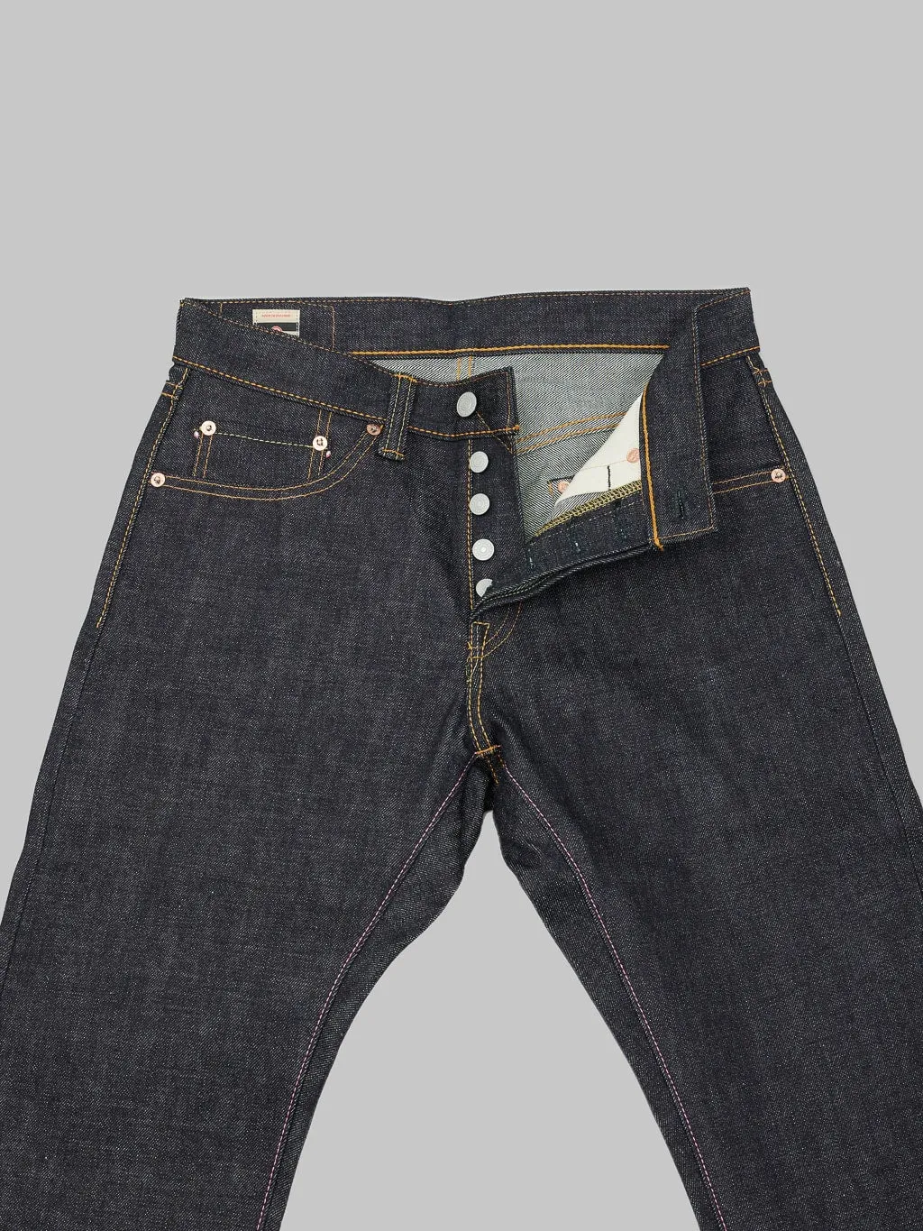 Momotaro 0405-V 15.7oz High Tapered Jeans