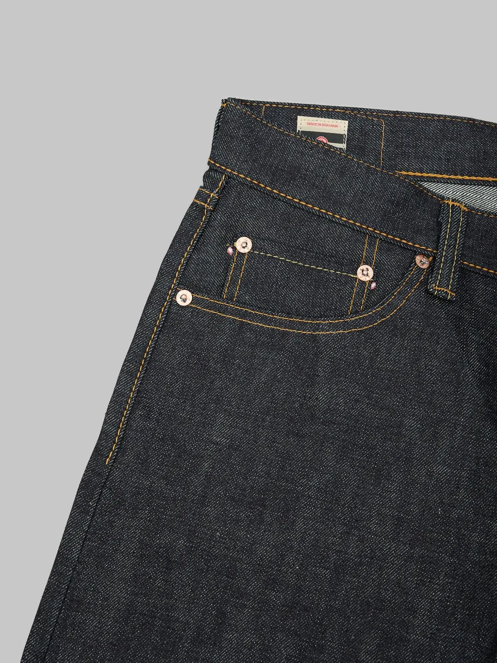 Momotaro 0405-V 15.7oz High Tapered Jeans