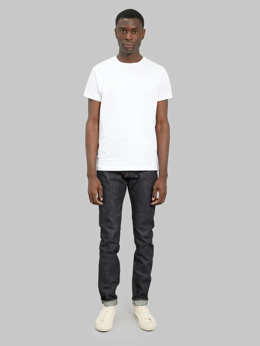 Momotaro 0405-V 15.7oz High Tapered Jeans