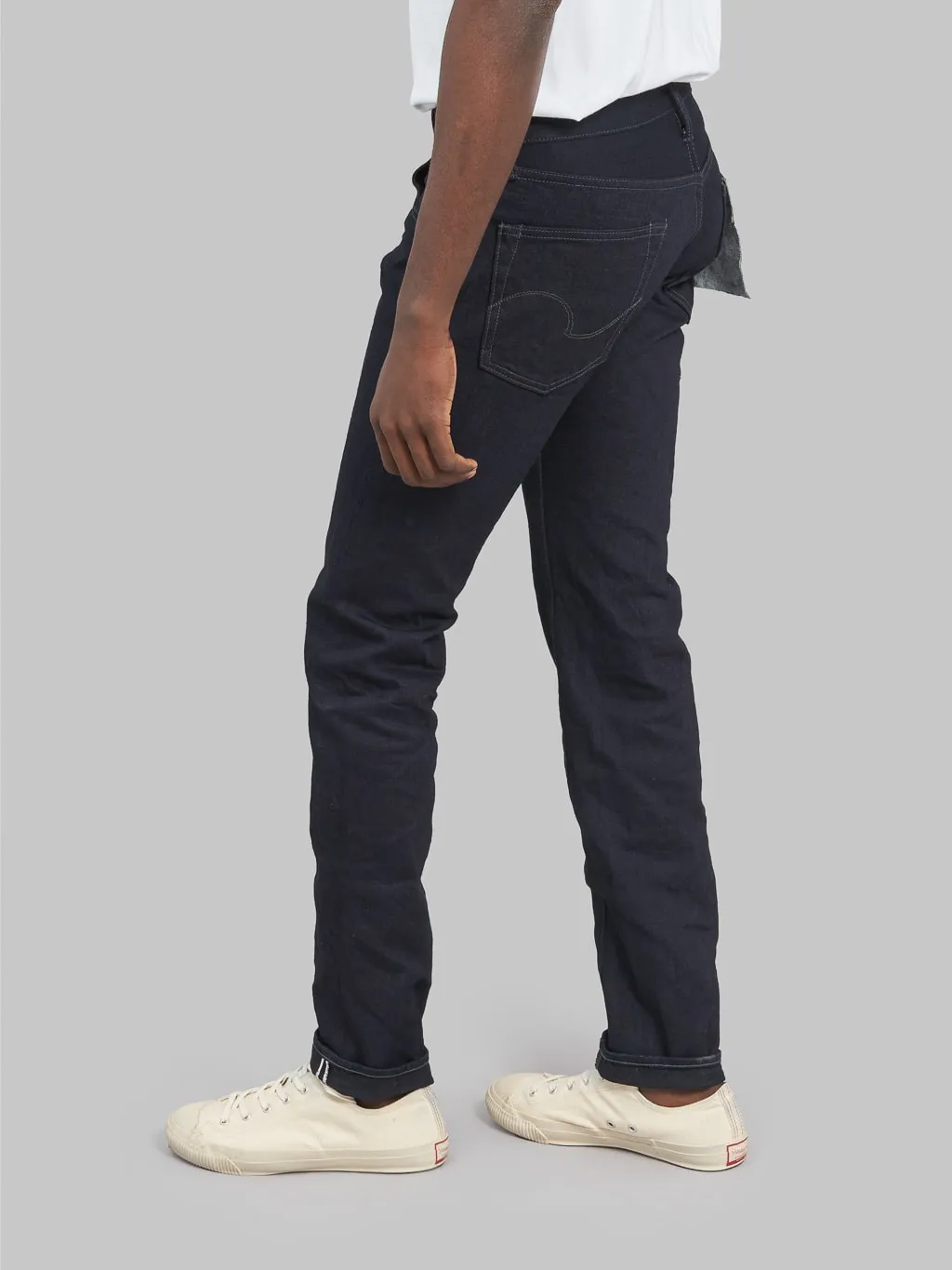 ONI Denim 622-14BLK "Black Weft" 14oz Relaxed Tapered Jeans