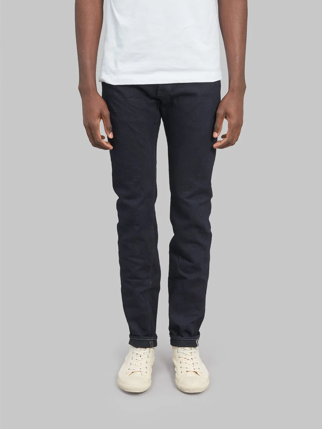 ONI Denim 622-14BLK "Black Weft" 14oz Relaxed Tapered Jeans