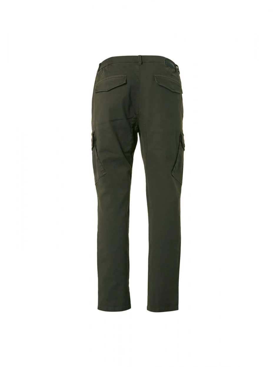 Pants Cargo Garment Dyed Stretch | Taupe