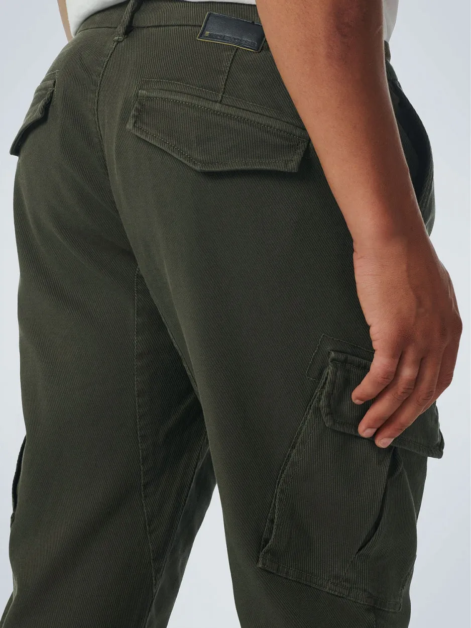 Pants Cargo Garment Dyed Stretch | Taupe