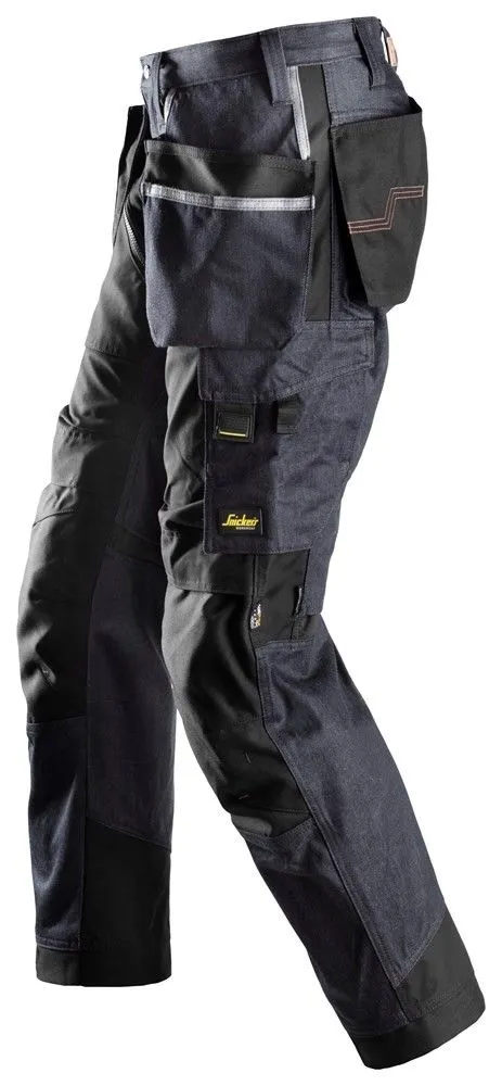 Snickers&#x20;6205&#x20;RuffWork,&#x20;Denim&#x20;Work&#x20;Trousers&#x20;with&#x20;Holster&#x20;Pockets