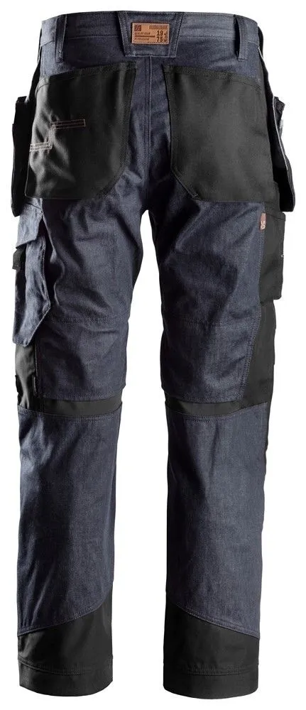 Snickers&#x20;6205&#x20;RuffWork,&#x20;Denim&#x20;Work&#x20;Trousers&#x20;with&#x20;Holster&#x20;Pockets