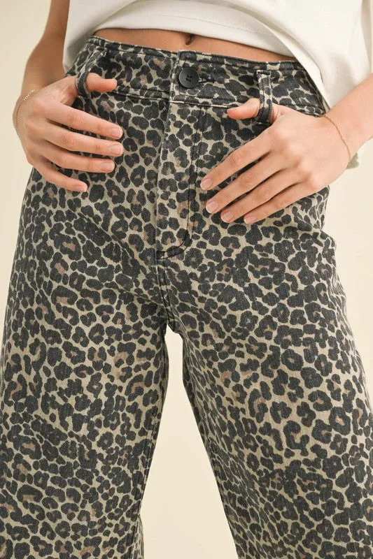 The Leopard print pants