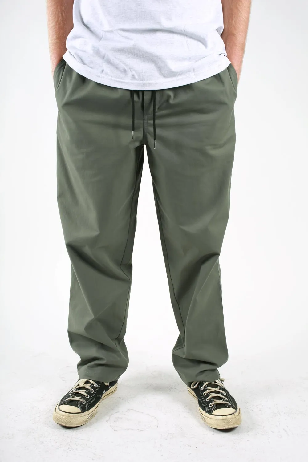 Theories Stamp Lounge Pants Dark Moss