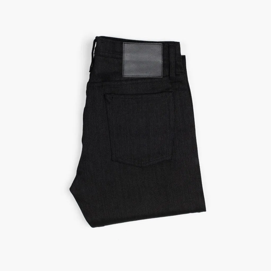 UB Stretch Selvedge Tapered Jeans | Black