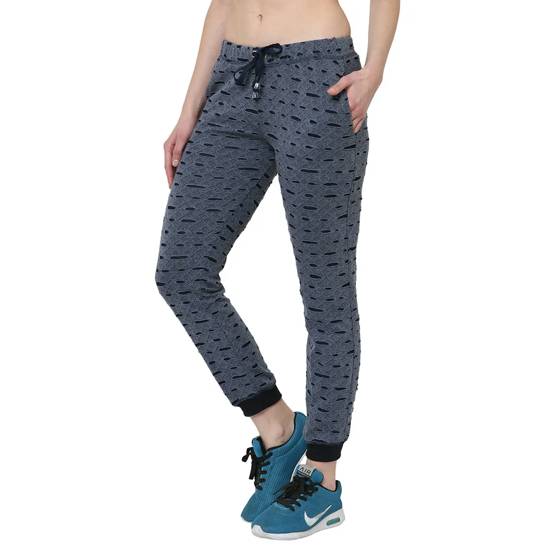 Vimal Jonney Blue Trackpant For Women's