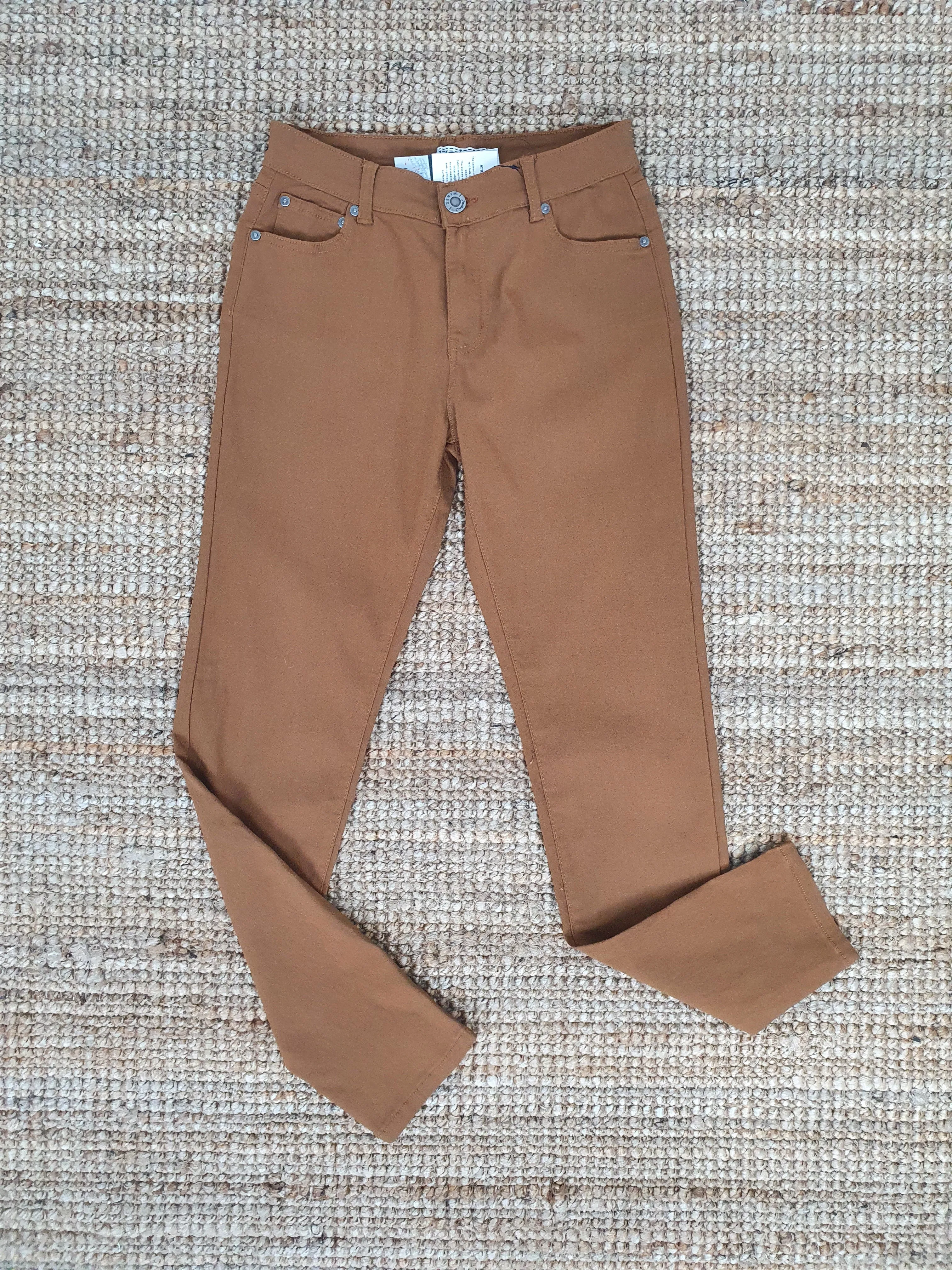 Wakee Stretch Jeans Coffee